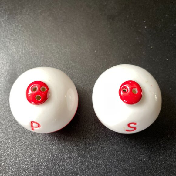 Bobber Salt & Pepper Shakers NEVER USED - Picture 6 of 7